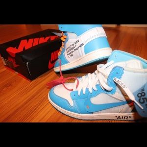 OFF WHITE X NIKE UNC